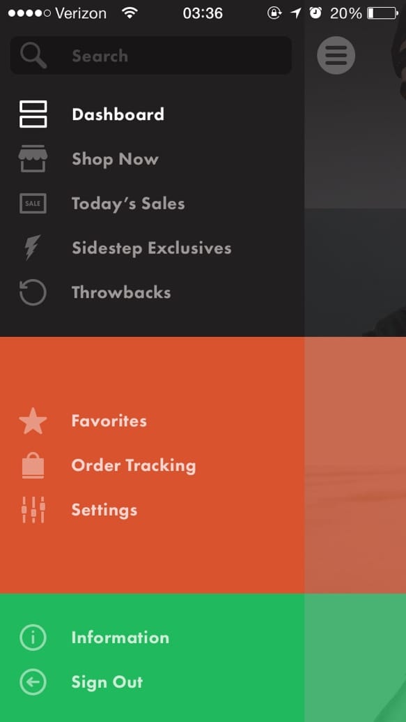 Sidestep Screen 2